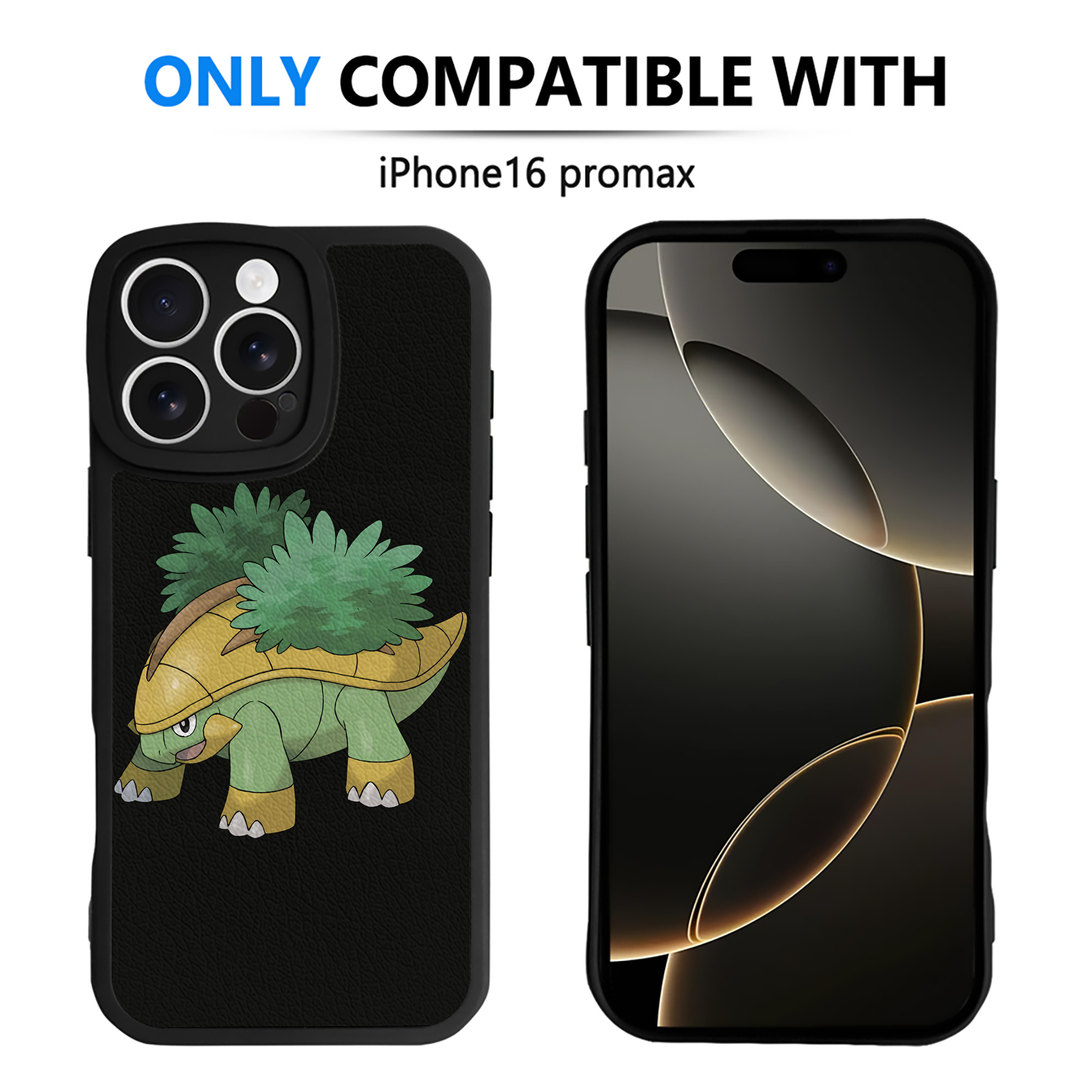 （画像用） ポケットモンスター Pokémon 【iPhone 16シリーズ対応】シリコンスマホケース（レザー調） 材質：シリコン